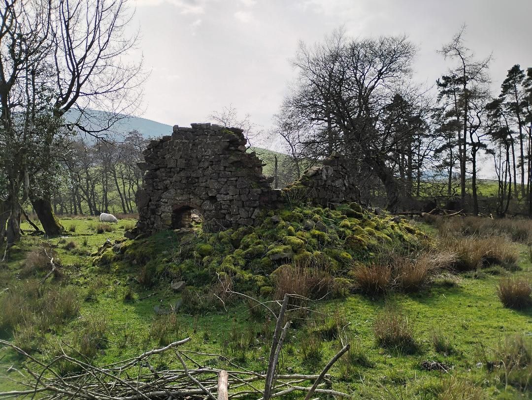 Cottage ruins.
